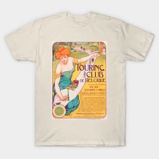 Ad for Touring Club de Belgique,1901 T-Shirt